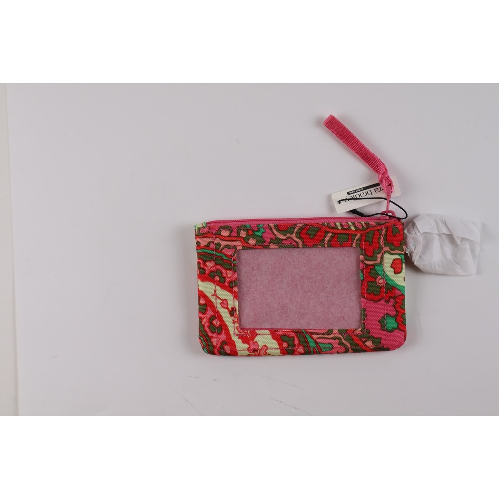 Vera Bradley Zip ID Case Capri Pink Paisley NWT